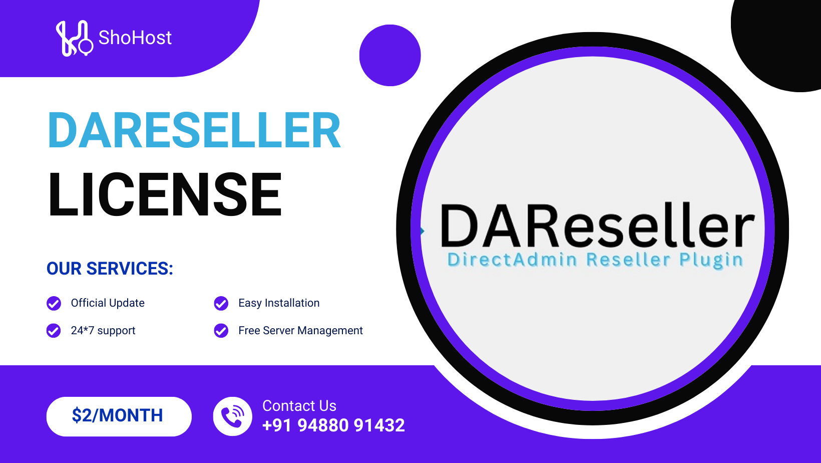 dareseller control panel