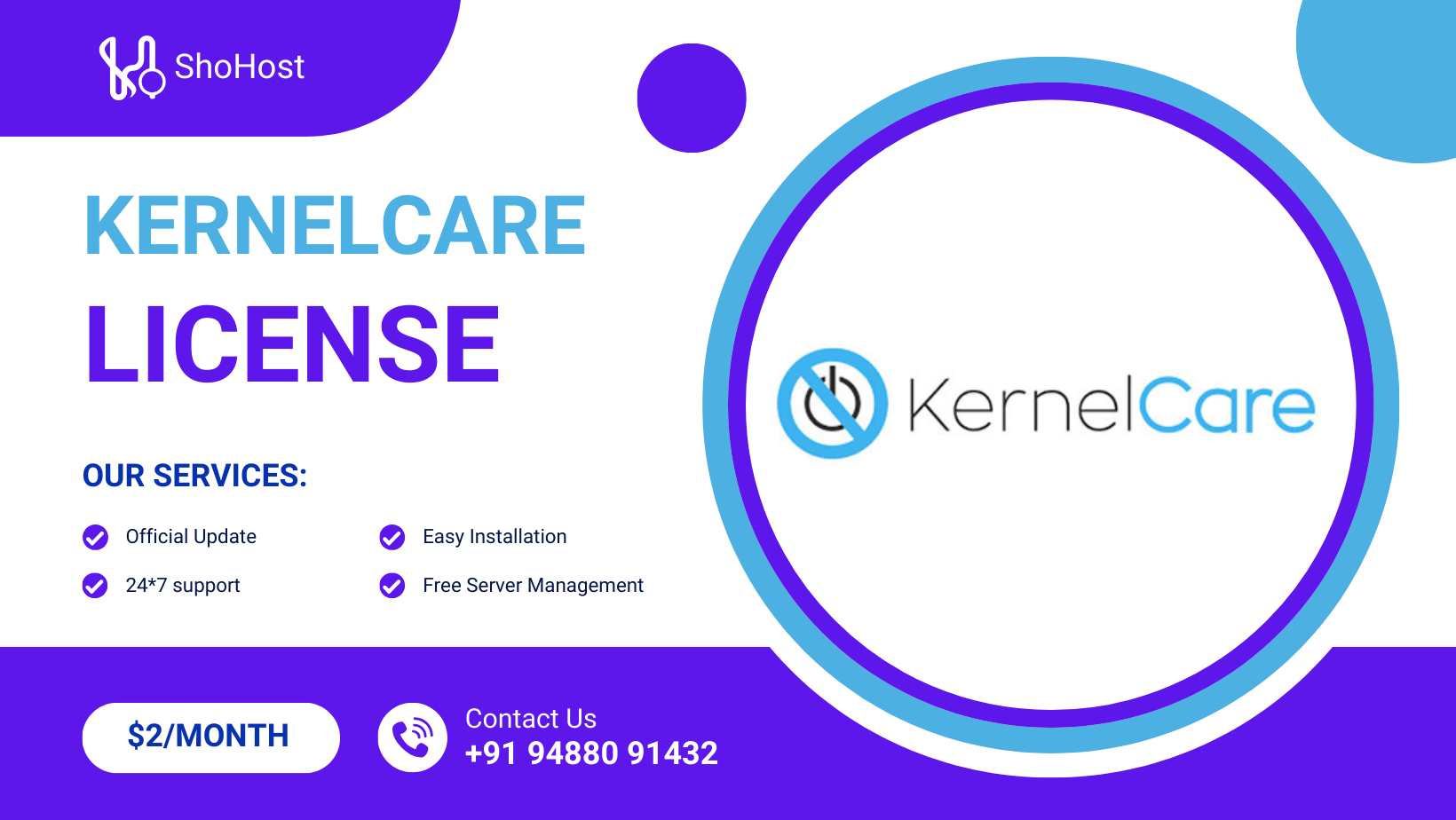 kernelcare control panel